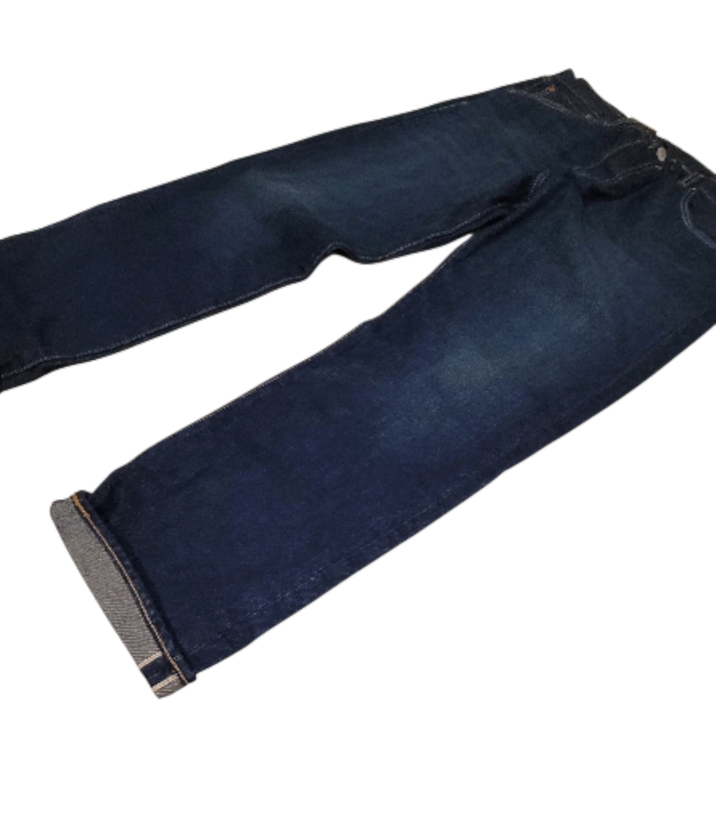 Levi's 501 Men's '93 Straight Fit Selvedge Jeans Dark Wash 0347 | eBay
