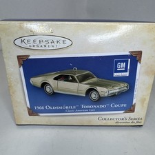 Hallmark 1966 Oldsmobile Toronado Coupe 2004 Keepsake Ornament Classic Cars