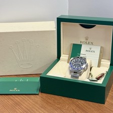 Rolex GMT-Master II 116710BLNR Silver Oyster Bracelet Very Good Cond. Full Set 12