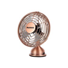 HOLMES 4" Mini Heritage Desk Fan, USB-Powered, Single Speed, 4 Blad... Fast Ship
