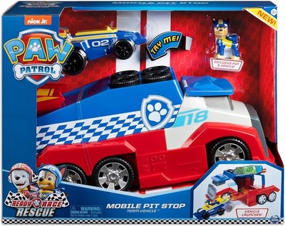 Spin Master Paw Patrol Ready, Race, Rescue Mobile Pit Stop BRAND NEW