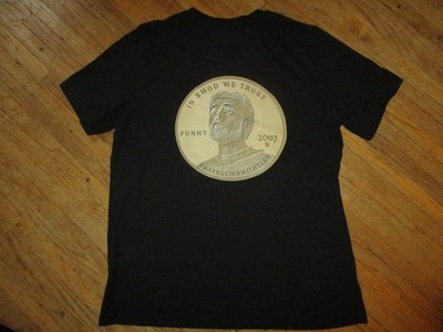 KEVIN SMITH FAN CLUB T SHIRT In Smod We Trust Coin Movie Director Adult XL