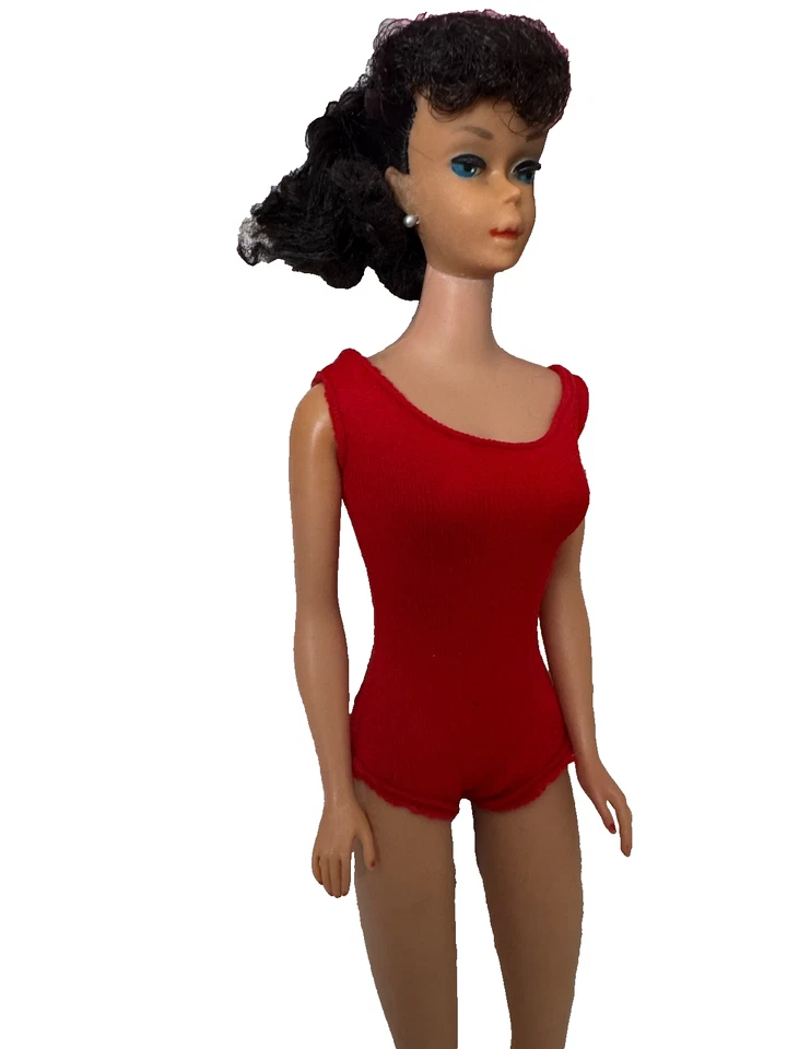 Barbie vintage morena temprana cola de caballo. Mattel Foto 4 de 4