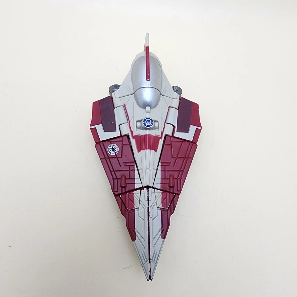 TRANSFORMERS Star Wars (2011) JEDI STARFIGHTER Obi Wan Kenobi 3.75" Figure - Image 4 of 4