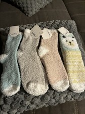 Women's Fuzzy Socks Bundle 4 Pairs NWT