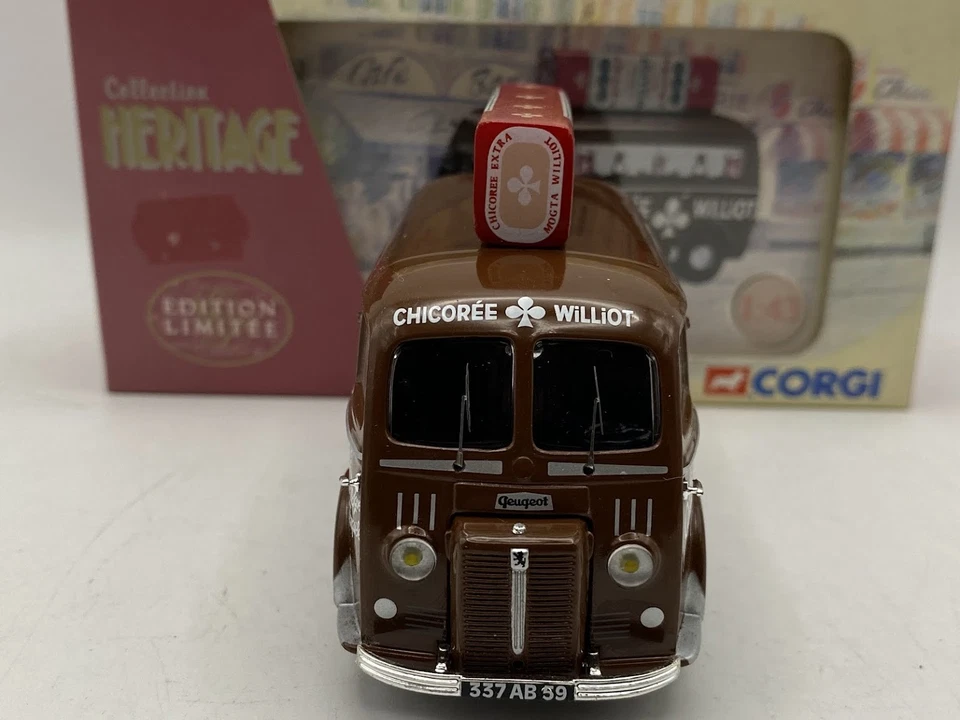 CORGI 1:50 Peugeot D3A CHICORRE WILLIOT EX70633 Diecast camión truck - Imagen 3 de 4