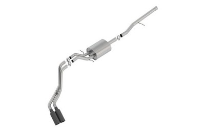 Borla 140797BC ATAK Chrome Steel Black Exhaust System for Silverado Sierra 1500