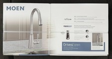 New, Sealed in Box Moen Orivesi Pulldown Kitchen Faucet 97891 - Chrome