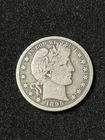 1895 s barber half dollar Vg+