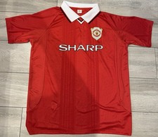 Official Manchester United 1999 Champions League Final Shirt