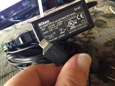 Genuine Nikon EH-63 AC Adapter for Coolpix S1, S2  S3 Digital Camera Tracking