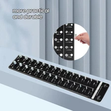 Nut and Bolt Thread Checker Set Carbon Steel Thread Identifier Gauge Standard US