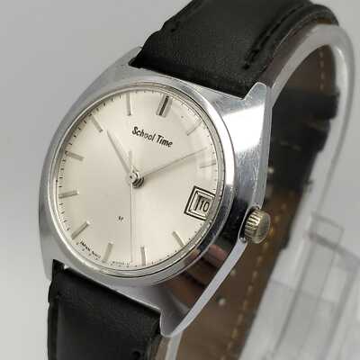 SEIKO スクールタイム 24mm径 【ヴィンテージ】 セイコー スクールタイム 1960年代製 Ref.6659-7000 ニワトリ