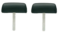 Oer Black Headrest Assembly Set 1969 Pontiac Firebird And Chevrolet Camaro