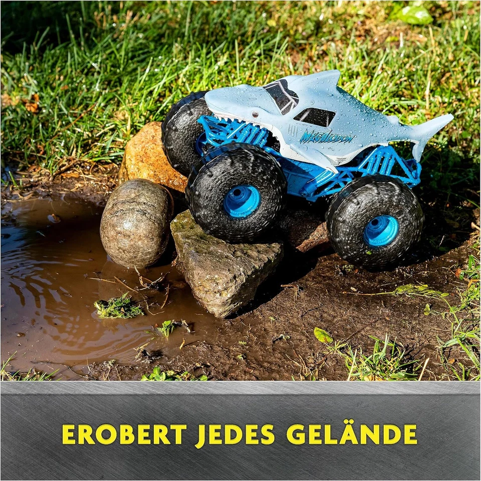 Megalodon Storm, RC Truck, Amphibienfahrzeug in Hai-Optik für Land und Wasser - Bild 4 von 4