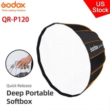 US Godox QR-P120 120cm Quick Release Parabolic Deep Softbox For AD600BM AD600Pro