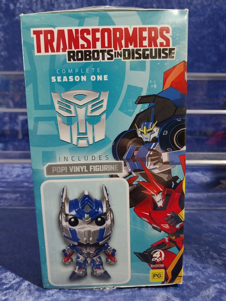 POP vinyl Funko Transformers Robots in Disguise Season One DVD MIB 2015 Sealed - Image 2 of 4
