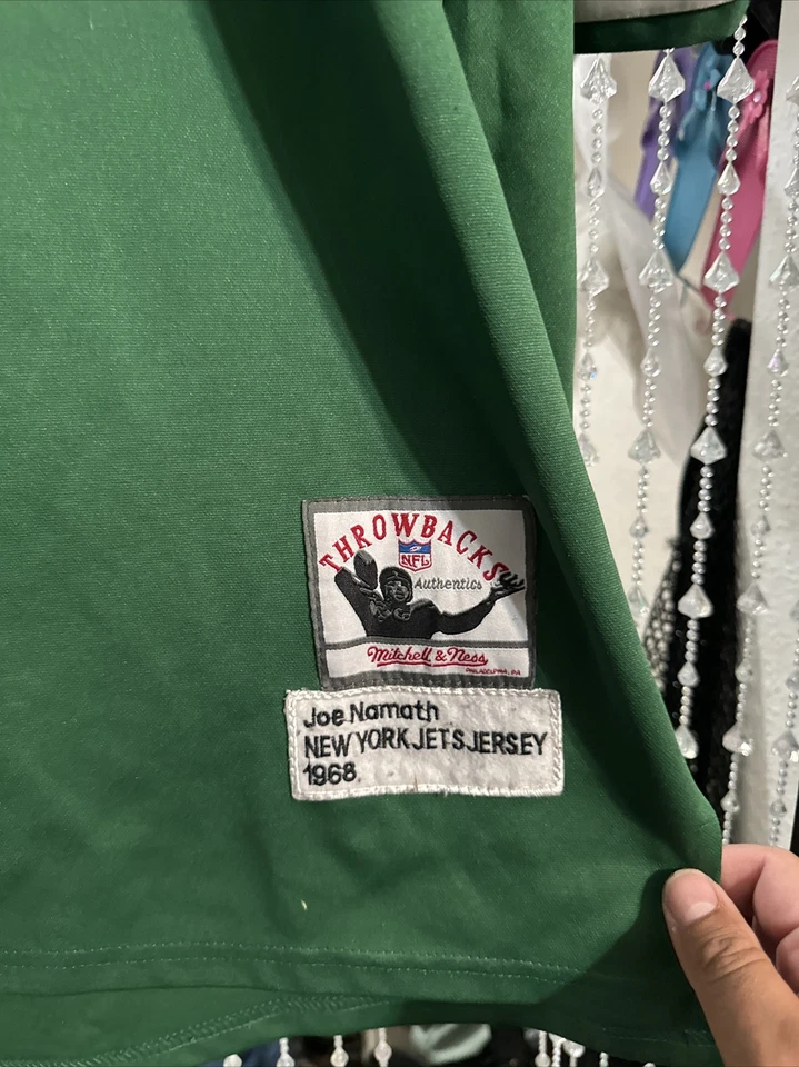 Camiseta Joe Namath 1968 - auténtica Foto 2 de 3