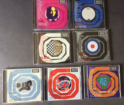 Decca Originals: 8 CDs der The-Scene-Serie (neuwertig)