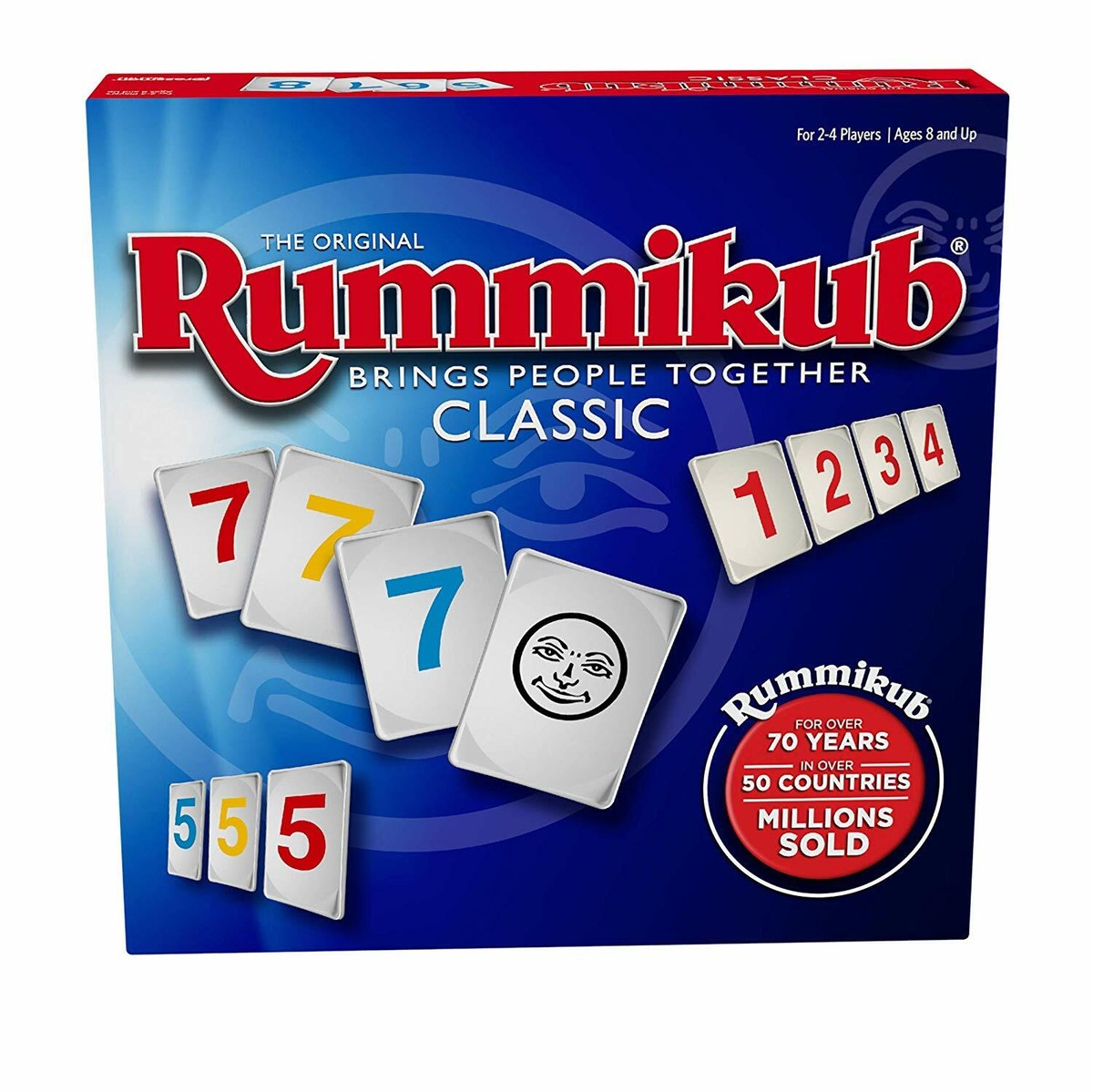 ファンデーション Rummy Rummy Spiel aus Holz im Holzkoffer | Familienspiele | Brettspiele