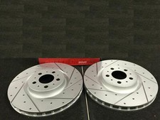 VOLVO S60 S60R V70R 2,5 DISCHI FRENO FORATI TURBO COPPIA POSTERIORE DIAMETRO 330 MM