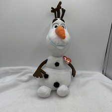 Ty Beanie Babies Disney Frozen Olaf 12 inches tall snowman plush