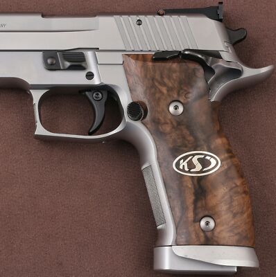 KSD Marke Sig Sauer X-Five P226/SO/AL/Six/Six AL kompatibel Wurzel Walnuss Griff
