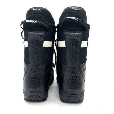 Burton Invader Black White Snowboard Boots Men's Size 8 | eBay