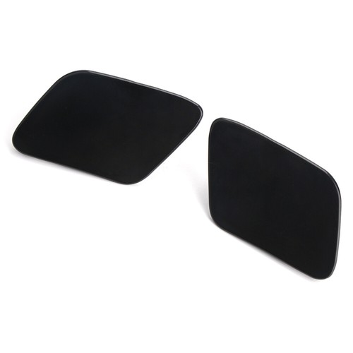 Black Headlight Washer Cover Headlamp Jet Nozzle Caps For Audi A4 B6 2002-2005 - Picture 5 of 7