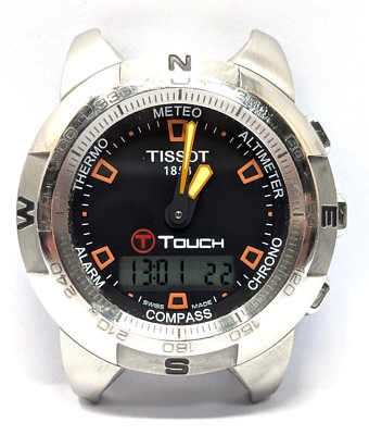 Orologio Tissot T-Touch orange Z253 multifunctional touch watch stainless steel
