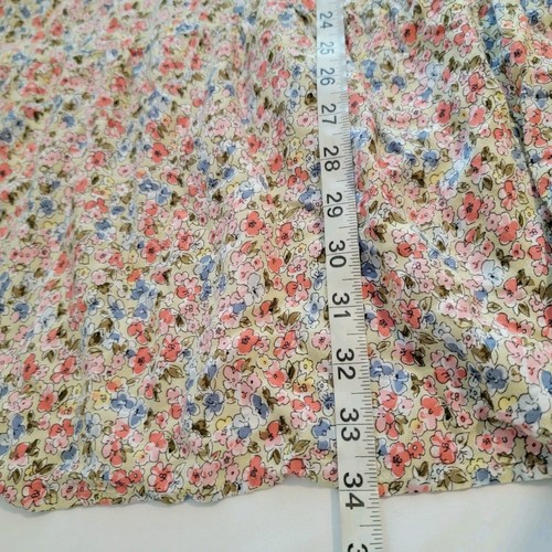 C And A Dress Floral Tiered Cottagecore Boho Size 42 Us 6 Long Sleeve - Picture 4 of 7