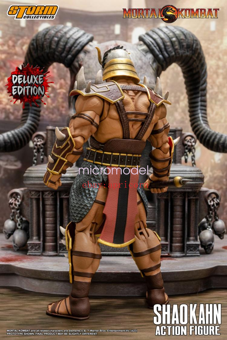 Mortal Kombat Shao Kahn 1/12 Action Figure Model Deluxe Edition