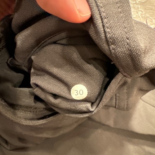 Lululemon pantaloncino uomo 30 grigio chino grigio tecnico chino casual adulto preppy lounge - Foto 7 di 13