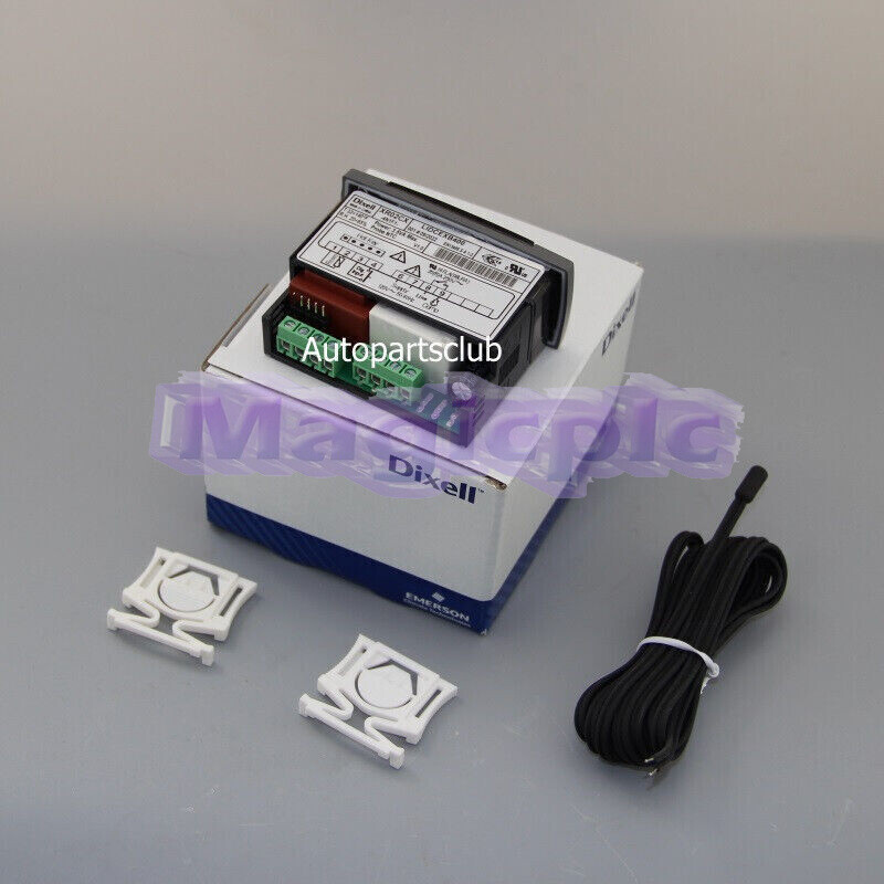 Dixell XR02CX-4N1F1 Refrigerator Thermostat Temperature Controller Gray Panel.