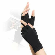 Doeplex Arthritis Gloves Fingerless Compression Gloves Hand Support Pain Relief