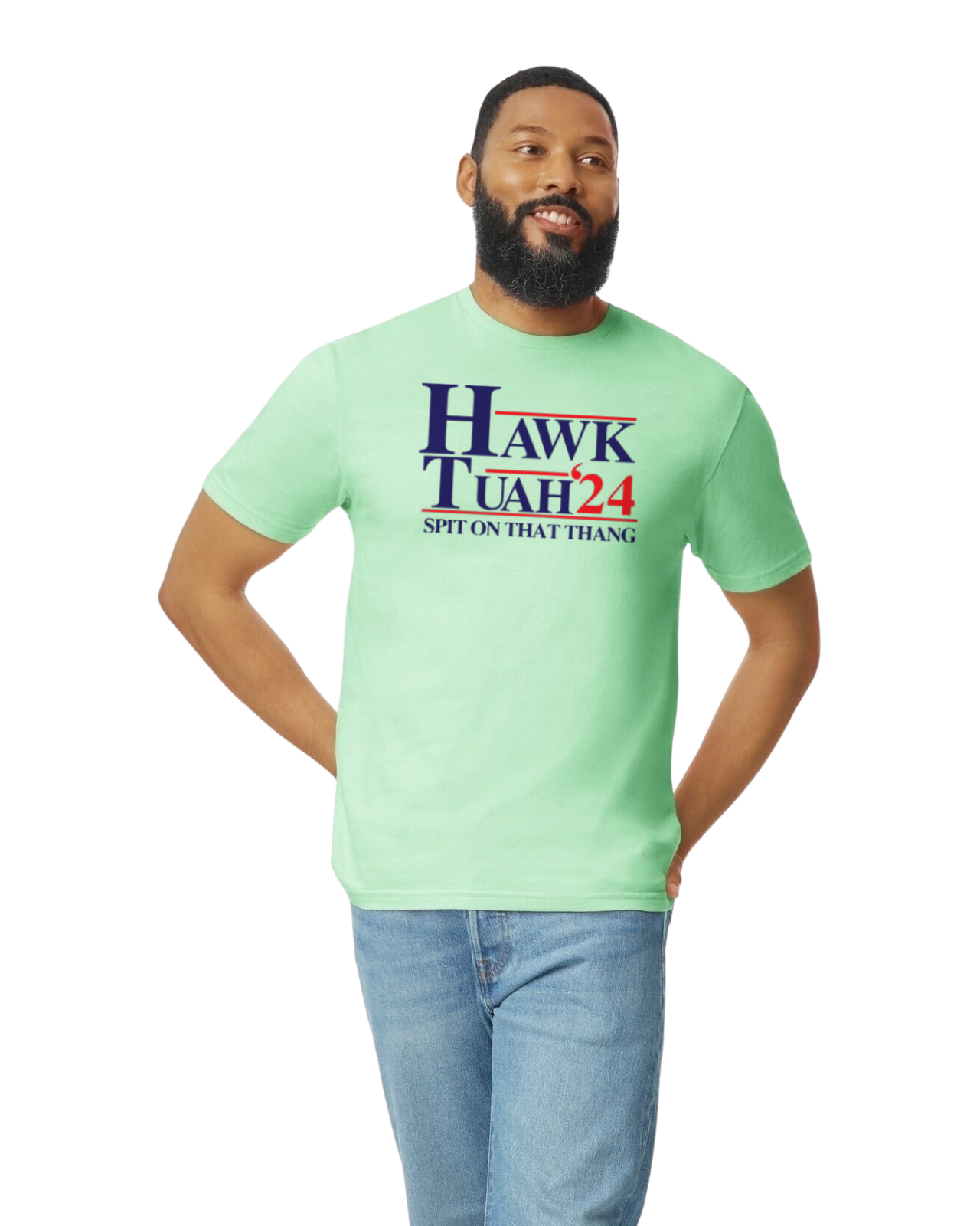 T-Shirt Hawk Tuah 2024 Shirt Hawk Tuuh Spit On That Thang Funny Viral Girl Meme