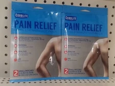 Coralite Pain Relief  hot Patch Extra Strength lot of 2 pack