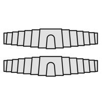 Felco Ersatzfedern 6/91 FüR Baumschere Gartenschere Felco 6 Und Felco 12 / 2 Stk