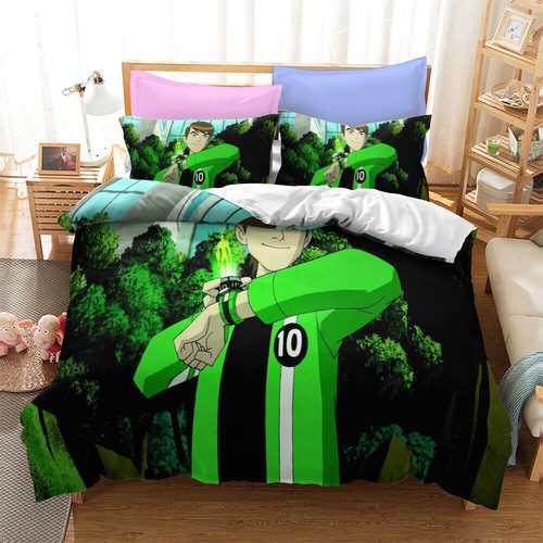 3D Ben10 Omnitrix Bedding Set Quilt Duvet Cover Pillowcase Single Double UK - Picture 12 of 28