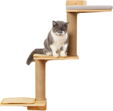 Transformable Cat Wall Shelves - Climbing Steps  Scratching Post Large 