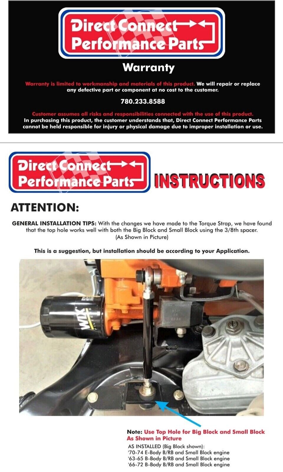 dodge , mopar , engine torque strap eBay