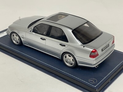 1/18 GT Spirit Otto Mercedes Benz C36 W202 from 1994 Silver OT443