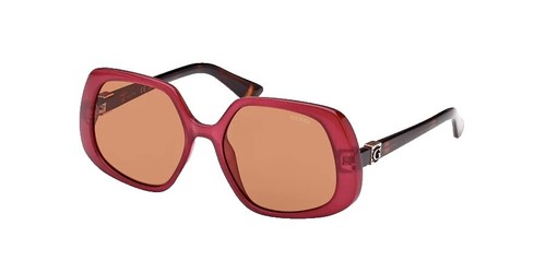 Fossil FW223 Oversize Butterfly Sunglasses Milky Pink Brown  display picture 2