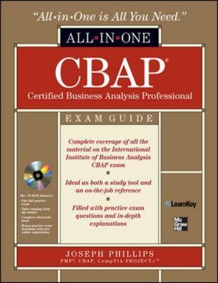 CBAP Certified Business Analysis Prof- 9780071626699, hardcover, Joseph Phillips