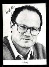 Til Erwig Autograph Card Original Signed # BC 68143