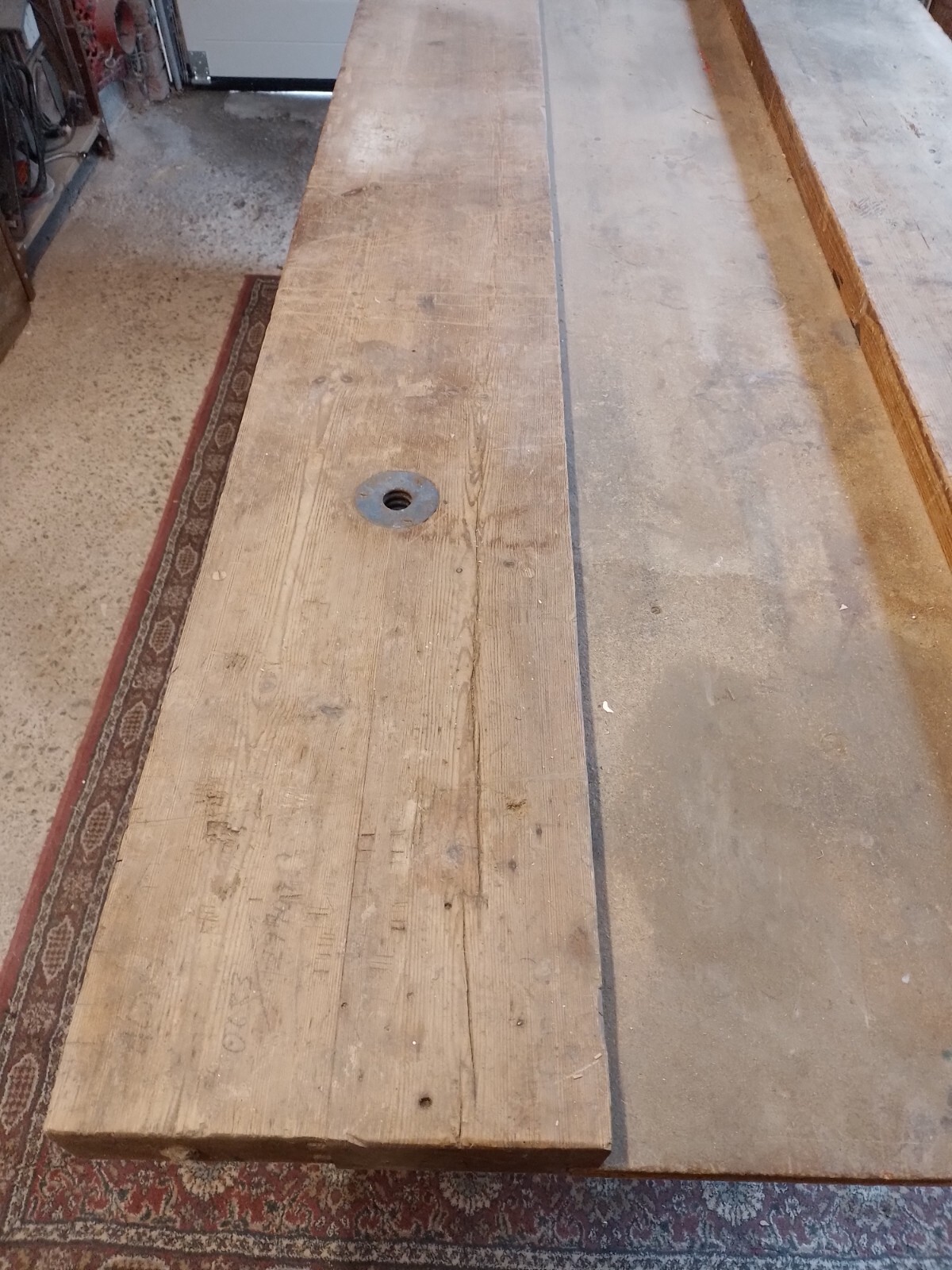 Used Carpenters / Joiners woodworking bench with vice eBay