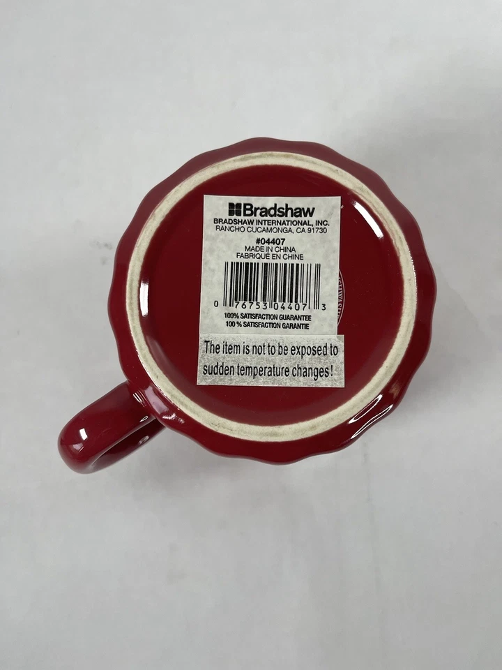 Good Cook духовка свежий красный 16 унций керамики кружка с крышкой новый - Изображение 4 из 4