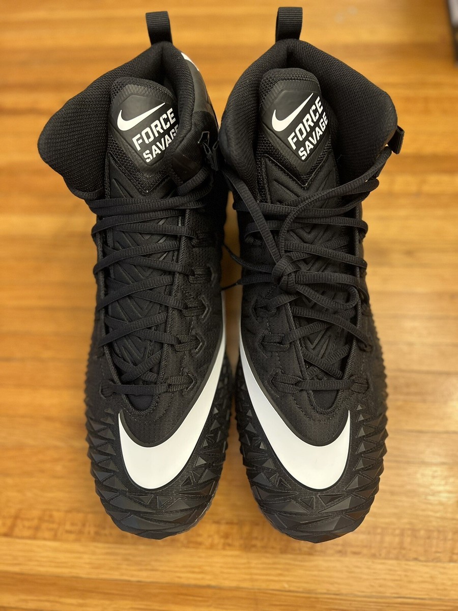 Nike Force Savage Pro TD Promo Football Cleats Black Men’s Size 14 NEW Nike Force Savage Pro TD Promo Football Cleats Black 918346  main image 3
