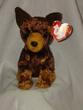 Ty Beanie baby "Amigo" brown tan plush dog 7x5x4 10yr 2003