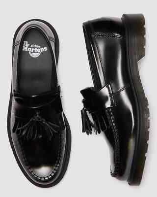Dr. Martens ADRIAN TASSEL LOAFERS SILVER 14573020 JAPAN | eBay